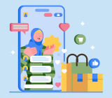 TikTok social commerce dalam fitur TikTok Shop.