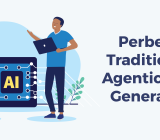 perbedaan agentic ai dan generative ai dengan traditional ai beragam, dimulai dari karatkeristik, tujuan utama, cara kerja, hingga output yang dihasilkan.